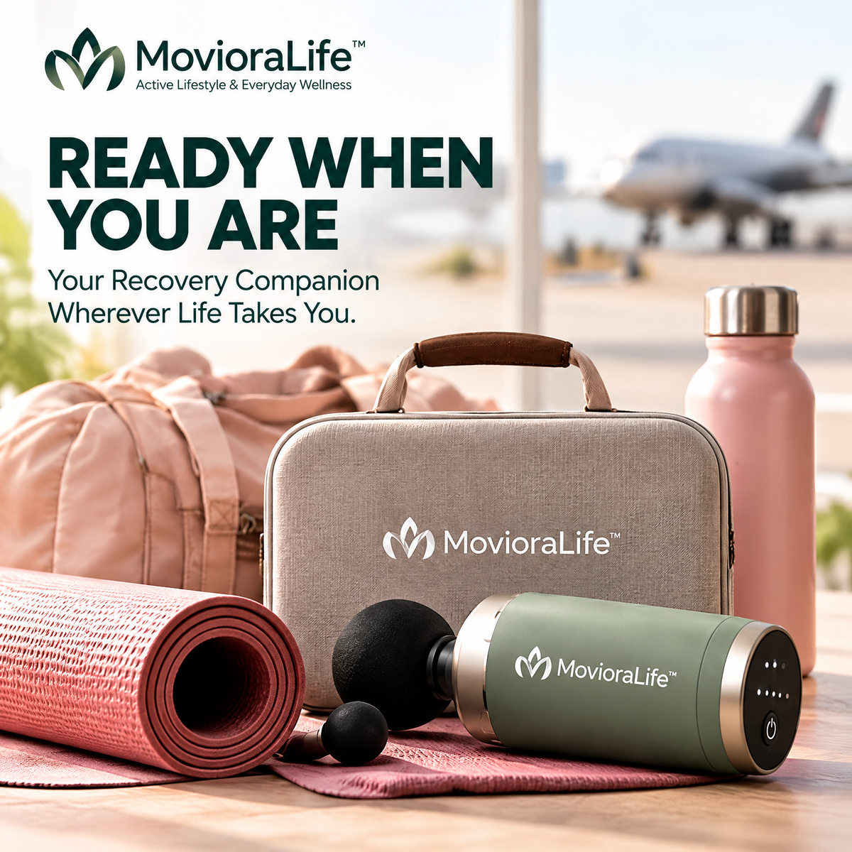 MovioraLife™ Portable Massage Gun