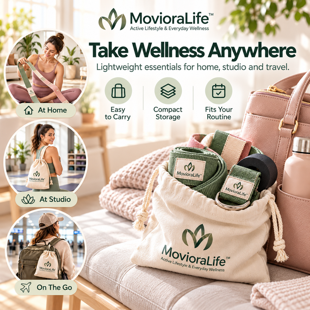MovioraLife™ Stretching Strap Set