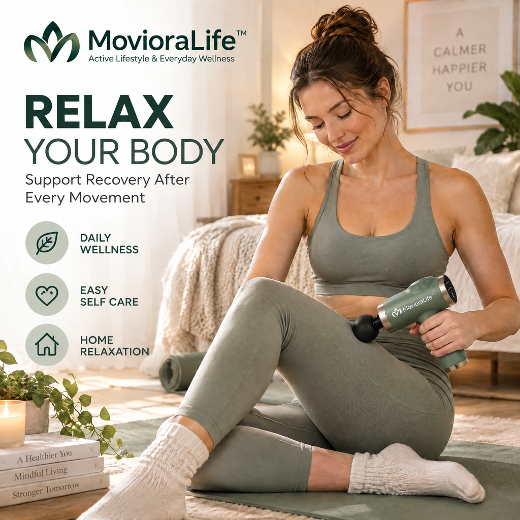 MovioraLife™ Portable Massage Gun