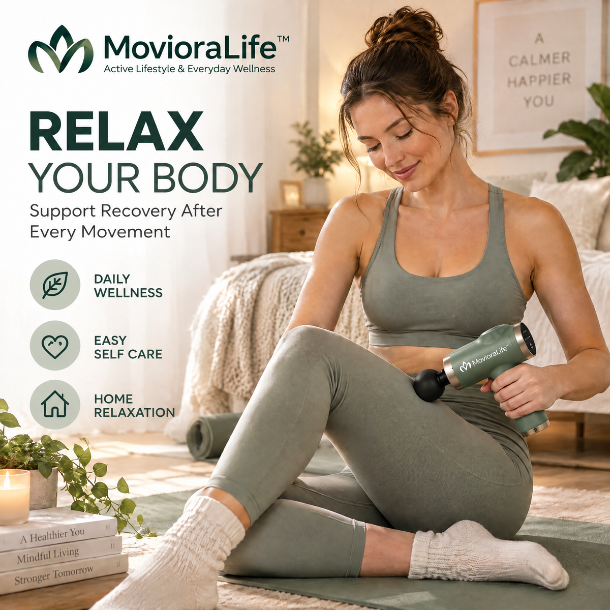 MovioraLife™ Portable Massage Gun