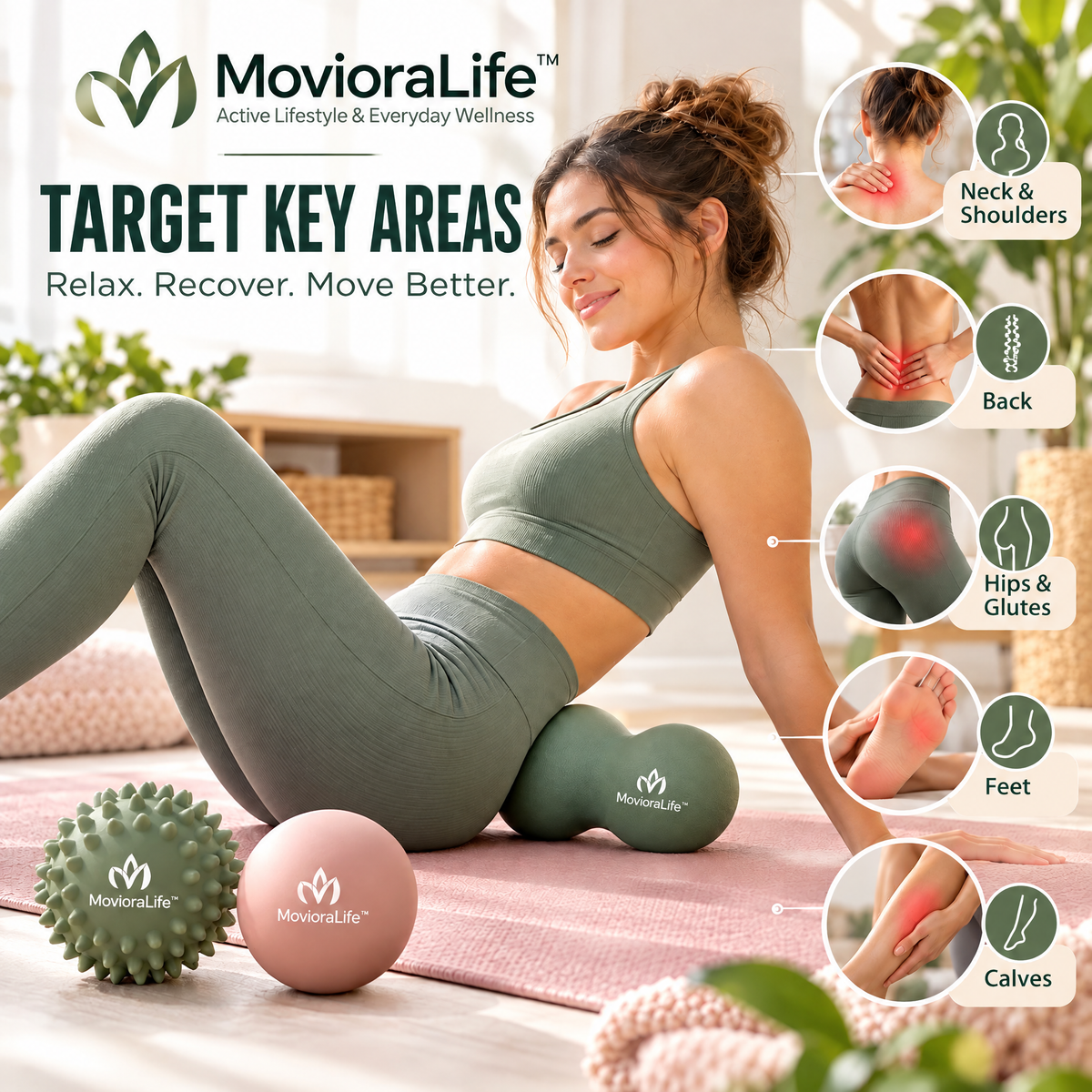 MovioraLife™ Massage Ball Recovery Set