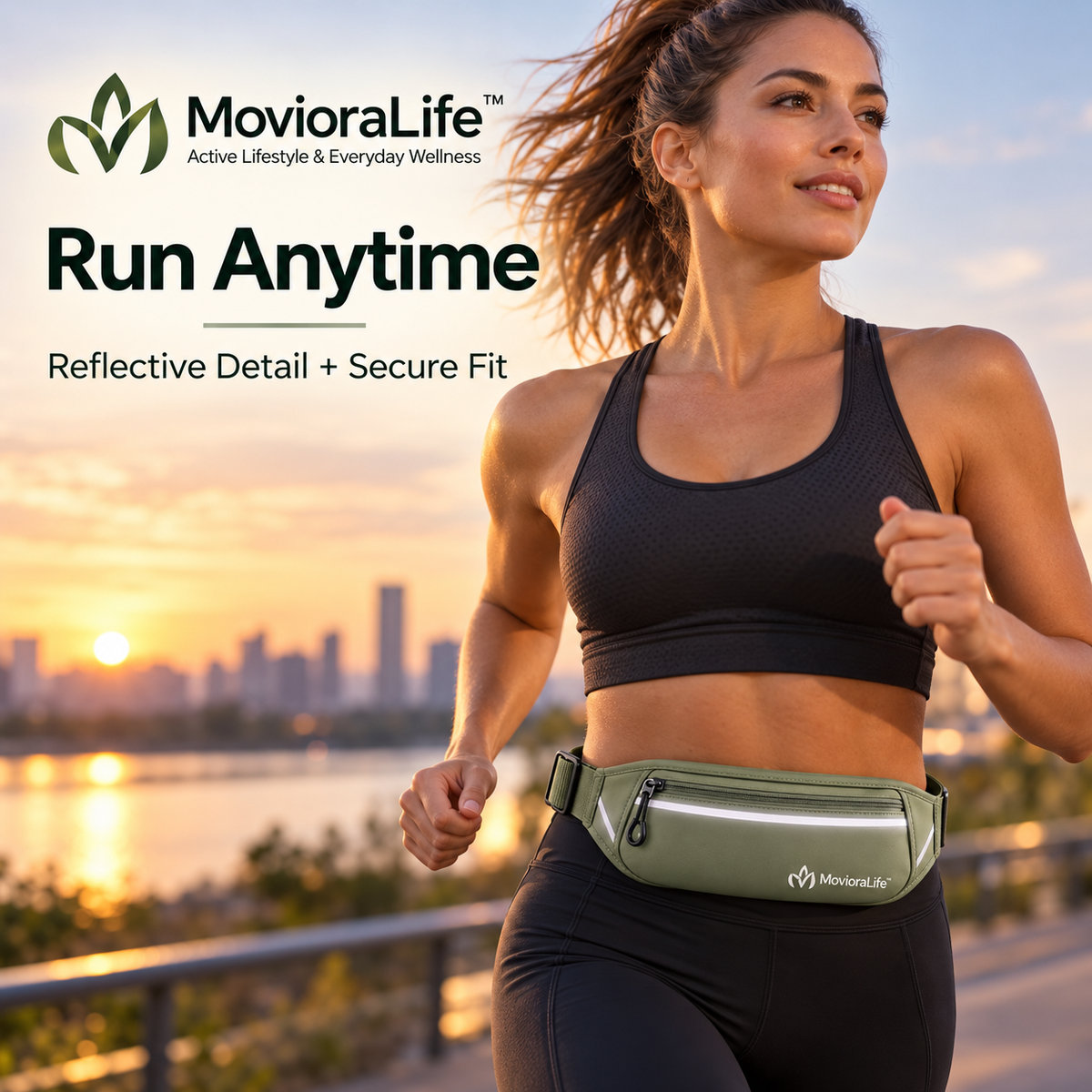 MovioraLife™ Running Waist Pack