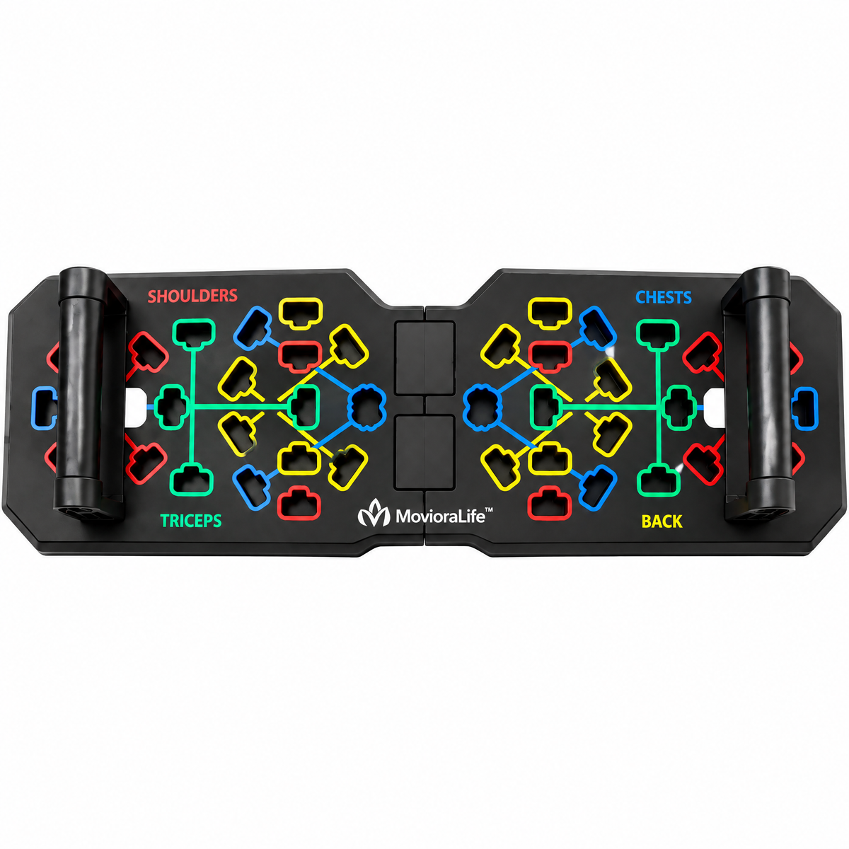 MovioraLife™ Foldable Push Up Board